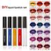 GL-Turelifes Matte Lip Gloss Kit - 4 Pcs Waterproof Liquid Lipstick Set for Cosplay & Halloween - Non-Stick Non-Fading White Black Red Purple - Buy Online on GoSupps.com