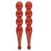 Collbath 2st acupuncture rod shoulder massage devices Face massage device Point massager Foot massager muscle rollerstock Thai massage tab Health care fascia H lzern 13x2.5cm As shown-2