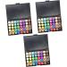 FRCOLOR 3pcs 40 Combination Cosmetic Makeup Colors Shadow Pallet Eye 1 count (Pack of 1) As Shownx3pcs - Buy Online on GoSupps.com