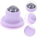 Healeved Rollerball Massager | Body Relaxation & Lymph Massage Device | Suction Cup Muscle Relief & Jade Pebble Gel Massage Ball - Buy Online on GoSupps.com