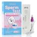 Sperm Test for Men - Male Fertility Test | Sperm Count Test Kit for Checking Sperm Concentration | Normal or Low Sperm Count | Accurate Private Rapid Result at Home