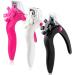 PSGS Nail Art French Nail Edge Clipper Cutter Acrylic Gel False Tips Manicure Tool Nail Clippers Professional Grooming Kit Nail (Color : White) - Buy Online on GoSupps.com