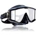 Tilos Single Lens Panoramic Large Wide View Mask for Scuba Diving & Snorkeling