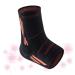 Mobestech Silicone Ankle Brace - Ankle Support for Sprained Ankles - Black 24x12cm | International Shipping Available - Buy Online on GoSupps.com