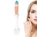 HiXip Silicone Foundation Brush | Blush Concealer Brush Powder Brush | Powder Foundation Women Travel Size Professional Blush Powder Brush with Slanted Head for Liquid Cream