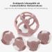 Reer Bite&Play Teething & Grasping Ball - Pink Teething Ring & Toy for Babies and Toddlers | Perfect Gift - Buy Online on GoSupps.com