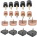 10 Pairs Replacement Peaks for High Heels | U-Shape TPU Tips for Hahnkappen Kits | Durable Heel Nail Cushions in Black & Beige - Buy Online on GoSupps.com