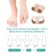 BLATOWN Toe Spacers for Bunion Correction - 2 Pair Set with Elastic Toe Loops and Soft Gel Pads (S+L) - Buy Online on GoSupps.com