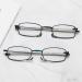 MMOWW Foldable Reading Glasses for Men & Women | Anti Blue Light | Telescopic Pole & Zipper Key Trailer | Black & Blue | +3.5 Magnification - Buy Online on GoSupps.com