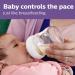 Philips Avent Glass Natural Baby Bottle With Natural Response Nipple 4oz 3 pack SCY910/03 Clear 3 count (Pack of 1) 1-count (Pack of 3) - Buy Online on GoSupps.com