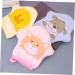 Healeved 4pcs Cartoon Bath Wipes Set - Soft Reusable Bathing Gloves Cleaning Mittens & Loofah for Kids | Body Puppet Back Washer - 15x13cm - Buy Online on GoSupps.com