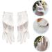 FRCOLOR Mittens 1 Pair Grooming Gloves Inspection Gloves Hand Moisturizer Hand Gloves Paraffin Wax Gloves Breathable Moisture Gloves Beauty Accessory Silk Multifunction Jewelry White - Buy Online on GoSupps.com