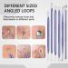 Xesscare 16 Pcs Pimple Popper & Blackhead Remover Tool Kit - Professional Acne Extraction Set with Metal Case - Purple - Buy Online on GoSupps.com