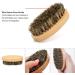 Premium Wooden Beard & Shaving Brush Set | Softens Facial Hair | International Shipping - Buy Online on GoSupps.com