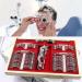 104 Pcs Optical Trial Lens Set with Measuring Glasses Test Frame Optometry Lens Optometry Frame Set for Precision Testing and Measurement