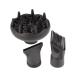 Hair Dryer Diffuser Nozzle Set Increase Air Volume Save Drying Time Evenly Diffuse Heat Hair High Temperature Resistant