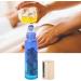 Fabater Roller Bottle Hotel Glass Essential Oil Bottle for Home Travel (10ML light blue essential oil bottle + jade ball) - Buy Online on GoSupps.com