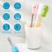 Kids Silicone Toothbrush Head Cover Case Set (8-Pack) - Dustproof & Protects Children's Toothbrushes - Buy Online on GoSupps.com