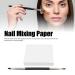 50 Sheets Waterproof Nail Mixing Paper with Brush - Disposable Nail Art Mixing for Polish - Medium Size - Buy Online on GoSupps.com