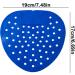 WOBBLO Urinal Deodorant Screen | Air Freshener Natural Urinal Mat Multifunctional Safe for Bathrooms Bathrooms Homes Hotels Blue (10 Pieces) - Buy Online on GoSupps.com