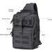Tactical Black Sling Bag Pack - Military Rover Shoulder Backpack for EDC Molle Assault Range - Buy Online on GoSupps.com