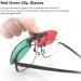 Yinhing Red and Green Glasses for Amblyopia | Sight Focusing Training Eyewear for Kids & Adults | Clip-On Convergence Glasses - Buy Online on GoSupps.com