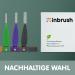 Inbrush Interdental Brushes Sparpack - 48 Plastic-Free Brushes Mixed Sizes (ISO 0.2.4) | Perfect for Closer Interdental Spaces | Eco-Friendly Savings Pack - Buy Online on GoSupps.com