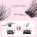 Buy DIY 3D Effect Lash Clusters - Natural Soft Wispy Individual False Eyelashes | BY YUANZHIJIE (Style-81-0.07-C-MIX) - International Shipping Available - Buy Online on GoSupps.com