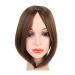 Bangs Side Bangs Long Straight Bangs Middle Part Bangs Invisible Clip in Bangs Synthetic Nature Look Hair Piece Extension Fringe Clip in Hair Bangs Hairpiece for Women Curved Bangs for Daily Wear ( 923-2-30
