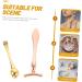 DOITOOL Facial Skin Roller 1 Set Both ends care Eye Wand rose gold skin care tools Double-end Facial Mask Spoon eye creams cosmetic eyes roller head digging spoon set Zinc alloy - Buy Online on GoSupps.com