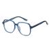 Large Square Tr90 Frame Blue Light Blocking Glasses for Women Men Anti UV Ray Computer Reading Glasses for Women Men Blue 54 Millimeters
