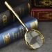 Classical Russian Style Handheld Reading Magnifier 6 Times 65Mm Hd High Magnification Magnifying Glass Lofty Ambition - Buy Online on GoSupps.com