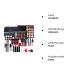 Brilliantday 24-Piece Multi-Purpose Make-Up Set | All-in-One Gift Set for Women & Girls | Highly Pigmented Cosmetics Palette Lip Gloss Blush & Eyeshadow - Buy Online on GoSupps.com