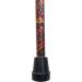 PCP Mobility & Homecare Adjustable Cane Aluminum Offset Handle with Wirst Strap Paisley Pattern - Buy Online on GoSupps.com