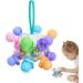 Teething Ball for Kids | Chew Toy Rattle & Grasping Activities - Infant Teething Toys for 3 Months - Best Gift for Boys & Girls | Firulab Round White A - Buy Online on GoSupps.com
