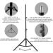 Mountdog T-Shape Backdrop Stand Kit 6.5x5ft with 4 Clamps - Photography Video Studio Support System - Buy Online on GoSupps.com