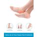 Sumiwish Heel Cups - 6 PCS Thick Silicone Support for Heel Pain Relief and Plantar Fasciitis - Buy Online on GoSupps.com