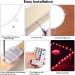 BLINNGO LED Cornhole Ring and Edge Lights - Set of 4 Lights for Standard Cornhole Boards (4ft x 2ft) - 17 Color Options - Buy Online on GoSupps.com