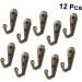 Alipis 36 Pcs Towel Hooks Coat Hooks for Wall Door Hooks Clothes Hook European Style Coat Hanger C113 - Buy Online on GoSupps.com