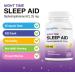 Puregen Labs Sleep Aid Caplets - 25mg Diphenhydramine HCl 220 Count | Non Habit-Forming Supports Deeper Sleep | Made in USA - Buy Online on GoSupps.com