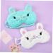 GLEAVI Travel Eye Mask Eye Mask For Travel Eyeshadow Sleep Eye Cover Eye Patch Mask Fluffy Comfortable Breathable The Cat Face Mask Eyeshadow - Buy Online on GoSupps.com
