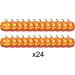 Halloween Pumpkins Cupcakes Toppers Party Food Decorations Sticks Picks (24 Pack) - Buy Online on GoSupps.com