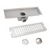 Efficient Shower Drain for Quick Water Flow & Odor Prevention - Rectangular Linear Drain for Enhanced Bathroom Drainage System