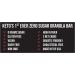 Zero Sugar Brands Chewy Granola Protein Bar - Keto, Vegan, Gluten-Free, Low Carb, Perfect for Diabetics & Paleo Diets - Buy Online on GoSupps.com