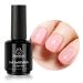 Beetles neutral gel nail polish 15ml nude color natural gel polish soft pink translucent soak off u v led nail lamp gel polish nail art gel 0.5oz gentle pink nude