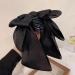 Hair Bows for Women 2PCS Black Red Hair Bow Satin Bow Hair Clips Large Silky Ribbon Bows Hair Accessories Bow Clips for Women Short 1 count (Pack of 1) Short Style - Buy Online on GoSupps.com
