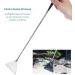 Capetsma Long Stainless Steel Aquascaping Tools Set - Aquarium Tweezers, Scissors, Spatula & Algae Scraper | Bonsai Kit for Aquarium Cleaning - Silver - Buy Online on GoSupps.com