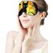 Halloween Cat Sleep Eye Mask with Elastic Strap - Unisex Sleep Travel Blindfold - Buy Online on GoSupps.com