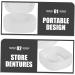 Buy Sewoart Prosthesis Storage Box - Compact Holder for Dentures & Artificial Teeth Durable White Container (8.00x7.70x3.50cm) | International Shipping Available - Buy Online on GoSupps.com