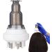 Hair Oil Applicator - Root Applicator Bottle for Hair - Stainless Steel Roller Ball Head Liquid Brush for Essential Oil Scalp Massager for Head Holdes White - Buy Online on GoSupps.com